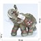 Фигурка слон (KL-578) из полистоуна 14 см - фото 157336