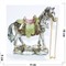 Фигурка лошади (KL-558) из полистоуна 20 см - фото 157358