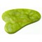Гуаша массажер из жадеита зеленого лапка 6 см - фото 158800