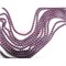 Нитка бусин 6 мм из майорки темно-фиолетовой матовой круглой длина 40 см - фото 159465