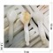 Массажер «ложка» для гуаша из белого агата - фото 159912