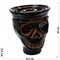 Чашка керамическая «череп at80» кальянная - фото 160180
