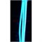 Лента неоновая голубая с блоком (светодиодная двусторонняя) 5 м - фото 160838