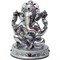 Ганеша статуэтка (NS-50F) серебрянная 10 см высота - фото 161149