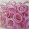 Кольцо из розового кварца граненое (разные размеры в ассортименте) - фото 162521