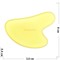 Массажер гуаша матовая из желтого кварца - фото 163129