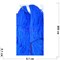 Нитка 1 мм из греческого шелка 700 м синего цвета 500 гр - фото 164376