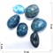 Натуральный минерал голубой апатит цена за 1 шт - фото 164550