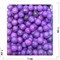 Бусины 10 мм из фиолетового халцедона цена за 1 шт - фото 164704