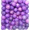 Бусины 12 мм из фиолетового чароита (халцедона) имитация цена за 1 шт - фото 164754