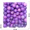 Бусины 12 мм из фиолетового чароита (халцедона) имитация цена за 1 шт - фото 164755
