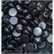 Кабошоны 15 мм круглые из черного агата - фото 164960
