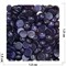 Кабошоны 15 мм круглые из синего авантюрина - фото 164981