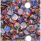 Кабошоны 15 мм круглые из цветной мозаики - фото 165002