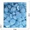 Кабошоны 20 мм круглые из голубого аквамарина - фото 165059