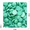 Кабошоны 20 мм круглые из зеленого хризопраза - фото 165067