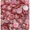 Кабошоны 20 мм круглые из розовой мозаики - фото 165102