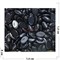 Кабошоны 8x14 вытянутый овал из черного агата - фото 165185