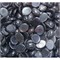 Кабошоны 10x12 овальные из черного агата - фото 165414
