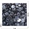 Кабошоны 10x12 овальные из черного агата - фото 165415