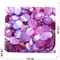 Кабошоны 12x16 овальные из фиолетового цветного агата - фото 165459
