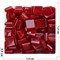 Кабошоны 14x14 квадратные из вишневого халцедона - фото 165787