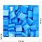 Кабошоны 14x14 квадратные из голубого халцедона - фото 165801