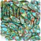 Кабошоны 15x30 вытянутый овал из цветной мозаики - фото 165826