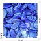 Кабошоны 15x30 капля из синего лазурита - фото 165883