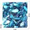 Кабошоны 15x30 капля из синего цветного агата - фото 165887