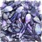 Кабошоны 15x30 капля из фиолетового цветного агата - фото 165896