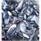 Кабошоны 15x30 вытянутый овал из цветного сине-белого агата - фото 165948