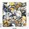 Кабошоны 18x25 овал из желто-белой мозаики - фото 166019