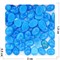 Кабошоны овальные 15x20 из синего халцедона - фото 166077