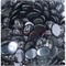 Кабошоны овальные 15x20 из черного агата - фото 166086