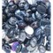 Кабошоны овальные 15x20 из цветного темно-синего агата - фото 166122
