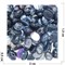 Кабошоны овальные 15x20 из цветного темно-синего агата - фото 166123