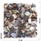 Кабошоны овальные 15x20 из цветного серого агата - фото 166131