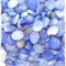 Кабошоны овальные 15x20 из цветного синего агата - фото 166134