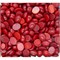 Кабошоны зернышки 10x15 из натурального красного коралла - фото 166162