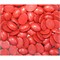 Кабошоны овальные 15x20 из красного коралла с прожилками - фото 166170