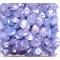 Кабошоны 15 мм «бриллиант» из фиолетового стекла - фото 166254