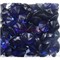 Кабошоны 20 мм «бриллиант» из синего стекла - фото 166266