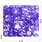 Кабошоны 20 мм «бриллиант» из фиолетового стекла - фото 166275