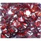 Кабошоны 20 мм «бриллиант» из красного стекла - фото 166278