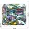 Кабошоны 15x30 овальные граненые из цветного стекла - фото 166301