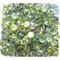 Кабошоны 10 мм «бриллиант» из стекла оливкового цвета - фото 166414