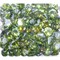 Кабошоны 12 мм «бриллиант» из светло-зеленого стекла прозрачные - фото 166448