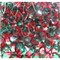 Кабошоны 10x13 капли из красно-зеленого стекла - фото 166476