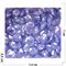 Кабошоны 10x14 овальные граненые из светло-фиолетового стекла - фото 166513